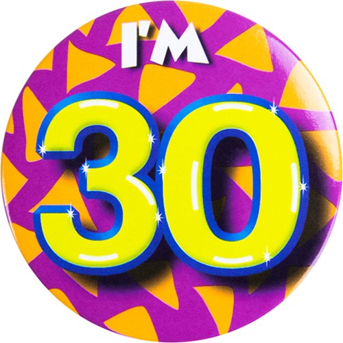 Button 30 jaar