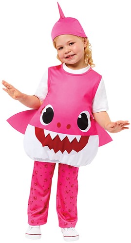 Kostuum Baby Shark ™- Mommy Shark Roze