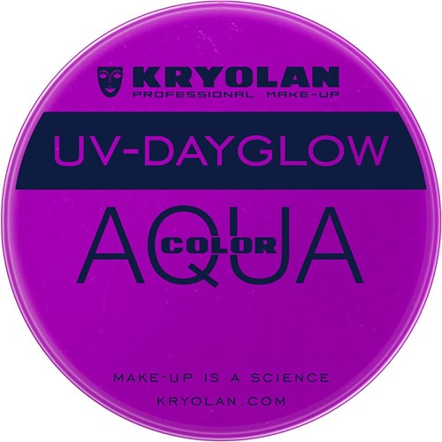 Aquacolor Kryolan UV-Dayglow Paars 8 ml